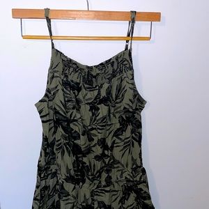 Leaf Print Romper from Old Navy